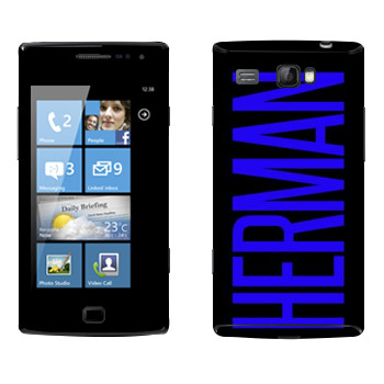   «Herman»   Samsung Omnia W