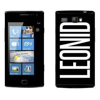   «Leonid»   Samsung Omnia W