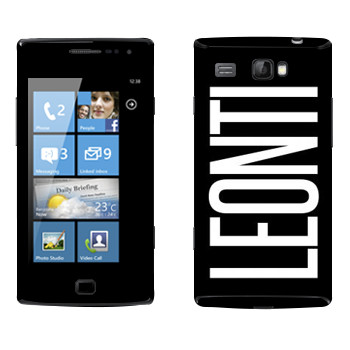   «Leonti»   Samsung Omnia W