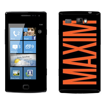   «Maxim»   Samsung Omnia W