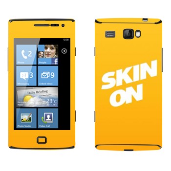   « SkinOn»   Samsung Omnia W