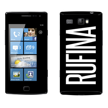   «Rufina»   Samsung Omnia W