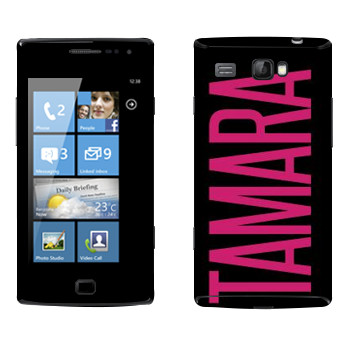   «Tamara»   Samsung Omnia W