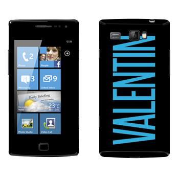   «Valentin»   Samsung Omnia W