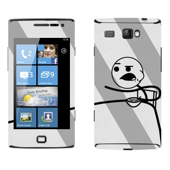   «Cereal guy,   »   Samsung Omnia W