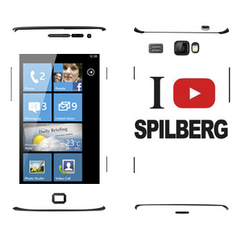   «I love Spilberg»   Samsung Omnia W