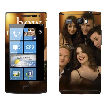   « How I Met Your Mother»   Samsung Omnia W