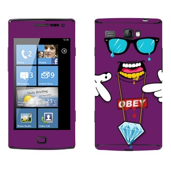   «OBEY - SWAG»   Samsung Omnia W