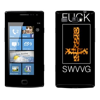   « Fu SWAG»   Samsung Omnia W