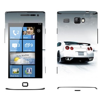   «Nissan GTR»   Samsung Omnia W