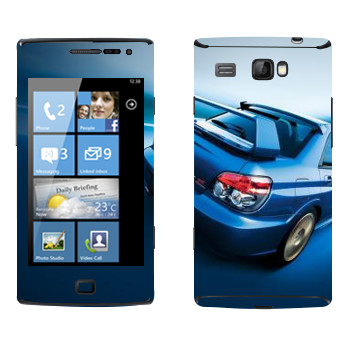   «Subaru Impreza WRX»   Samsung Omnia W