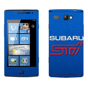   « Subaru STI»   Samsung Omnia W