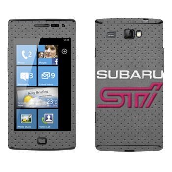   « Subaru STI   »   Samsung Omnia W