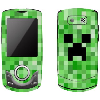   «Creeper face - Minecraft»   Samsung S3100