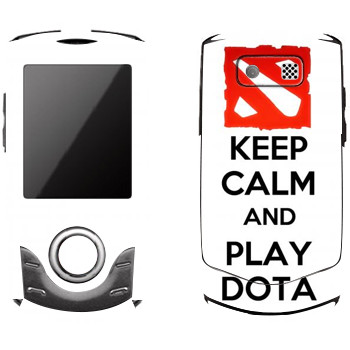   «Keep calm and Play DOTA»   Samsung S3100