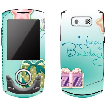   «Happy birthday»   Samsung S3100