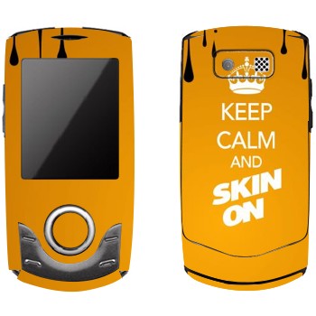   «Keep calm and Skinon»   Samsung S3100