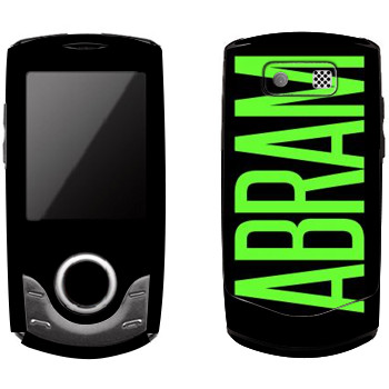   «Abram»   Samsung S3100