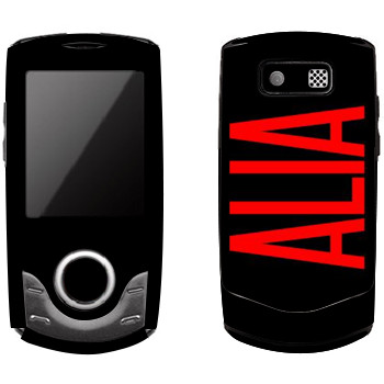   «Alia»   Samsung S3100