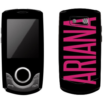   «Ariana»   Samsung S3100