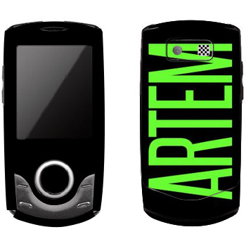   «Artem»   Samsung S3100