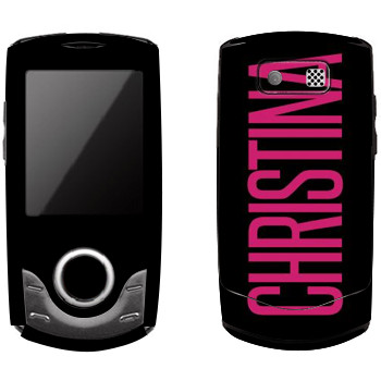   «Christina»   Samsung S3100