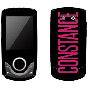   «Constance»   Samsung S3100