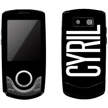   «Cyril»   Samsung S3100