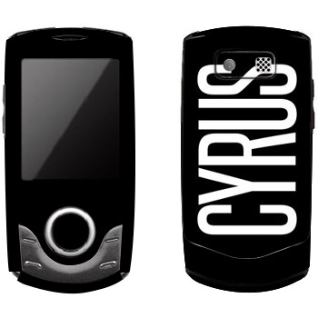   «Cyrus»   Samsung S3100