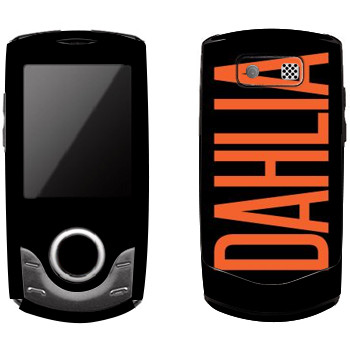   «Dahlia»   Samsung S3100