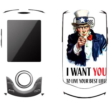   « : I want you!»   Samsung S3100