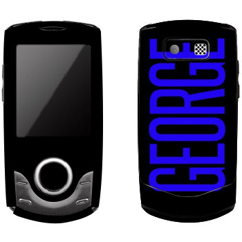   «George»   Samsung S3100