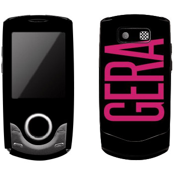   «Gera»   Samsung S3100