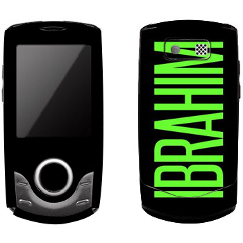   «Ibrahim»   Samsung S3100