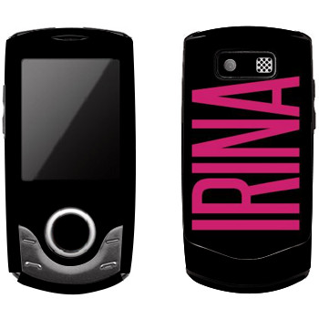   «Irina»   Samsung S3100