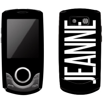   «Jeanne»   Samsung S3100