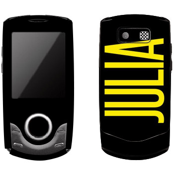   «Julia»   Samsung S3100