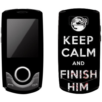   «Keep calm and Finish him Mortal Kombat»   Samsung S3100