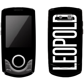   «Leopold»   Samsung S3100