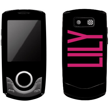   «Lily»   Samsung S3100