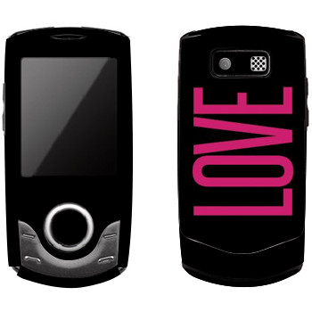   «Love»   Samsung S3100