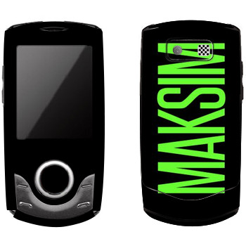   «Maksim»   Samsung S3100