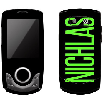   «Nichlas»   Samsung S3100