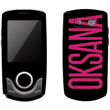   «Oksana»   Samsung S3100