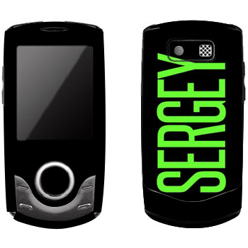   «Sergey»   Samsung S3100