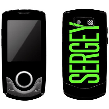   «Sergey»   Samsung S3100