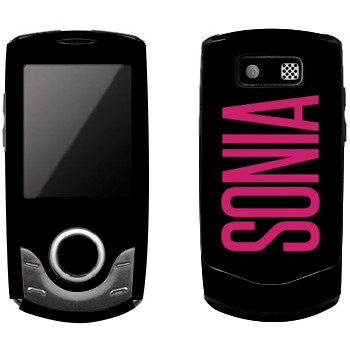   «Sonia»   Samsung S3100