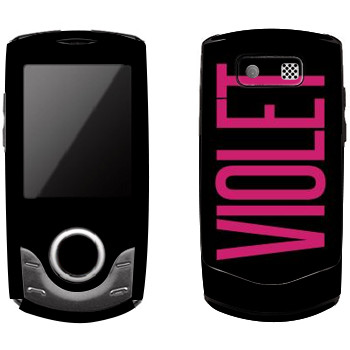   «Violet»   Samsung S3100