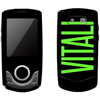   «Vitali»   Samsung S3100