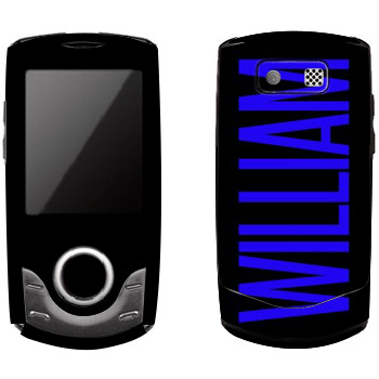   «William»   Samsung S3100